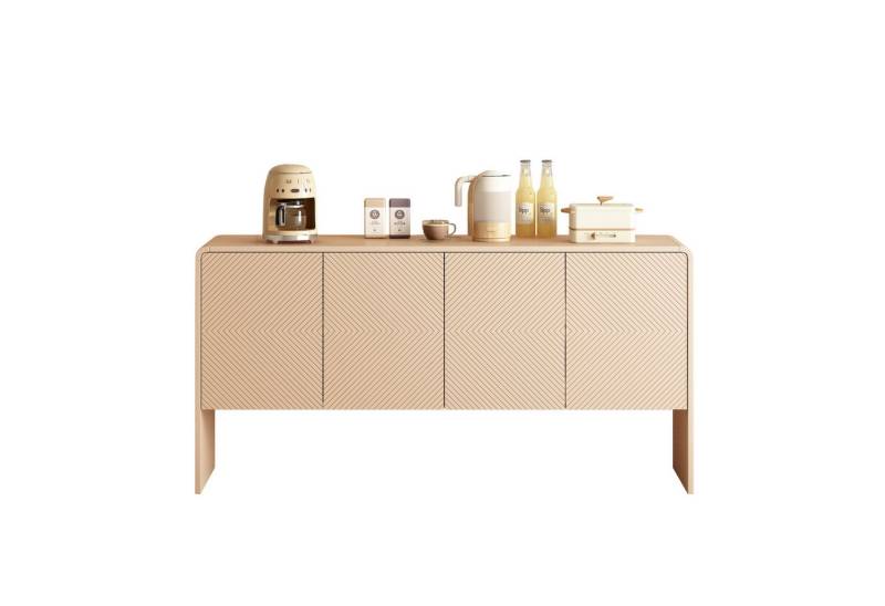 SOFTWEARY Sideboard Breite 152 cm (152,5/40/76,5 cm), Wohnzimmerschrank, Mehrzweckschrank von SOFTWEARY