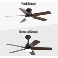Kleinventilator mit Licht, Fernbedienung, 106.6cm, Zweifarbige Ventilatorflügel Kleinventilator mit Licht, Fernbedienung, 106.6cm, Zweifarbige Ventilatorflügel von SOFUCOR