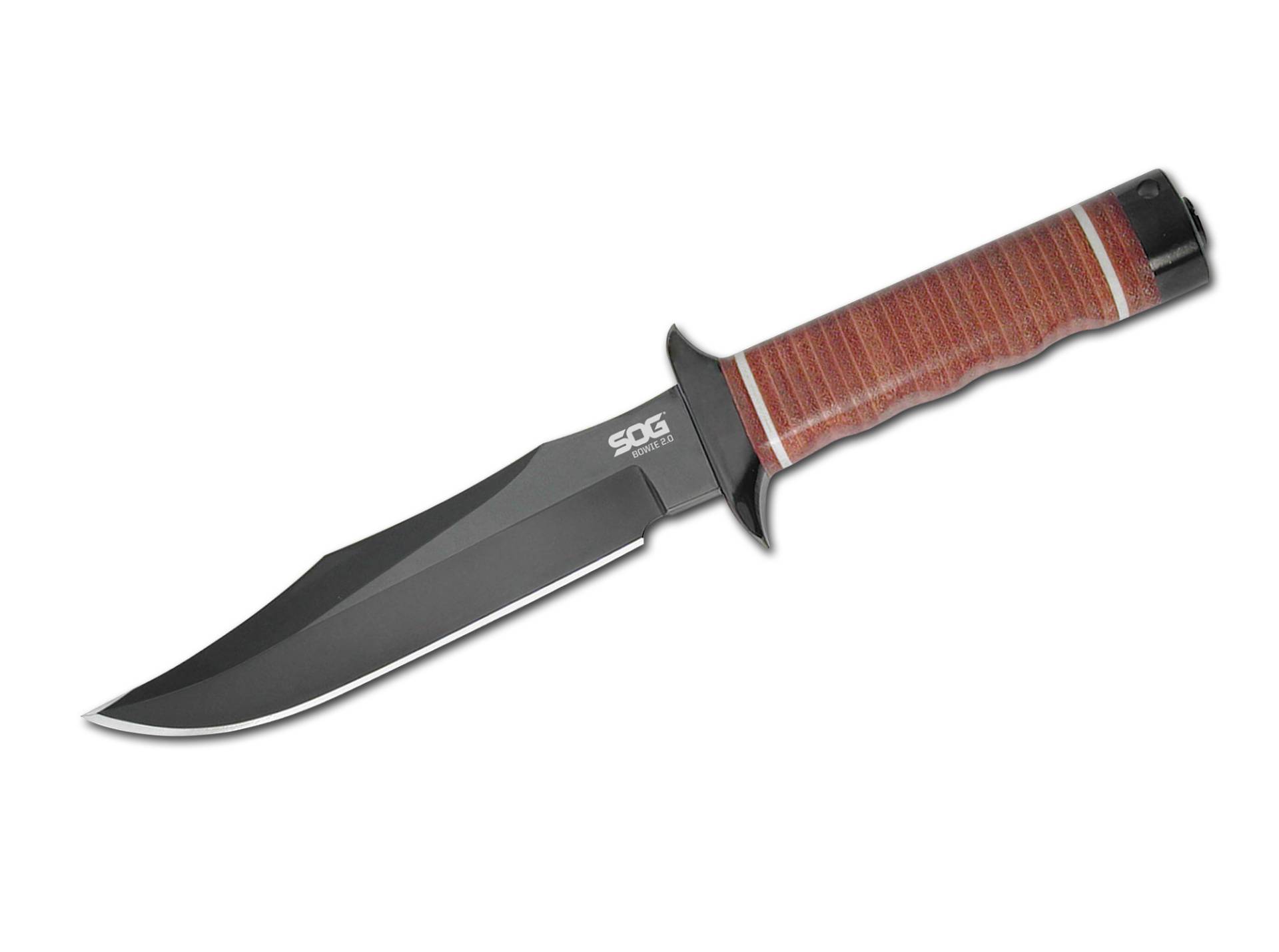 Bowie 2.0 klassische Lederscheide mit Wetzstein Bowie 2.0 klassische Lederscheide mit Wetzstein von SOG