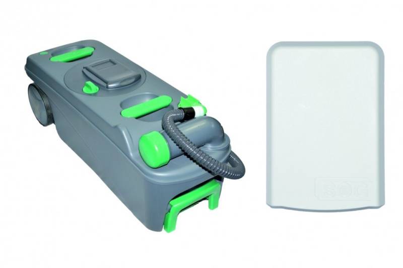 SOG Campingtoilette SOG Entlüftungssystem Türvariante Typ G weiß von SOG