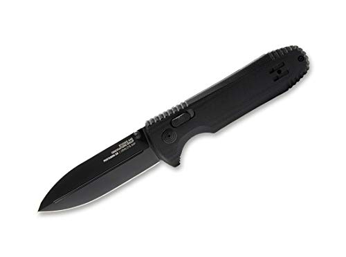 SOG Unisex – Erwachsene Pentagon XR Blackout Taschenmesser, schwarz, 21,3 cm von SOG