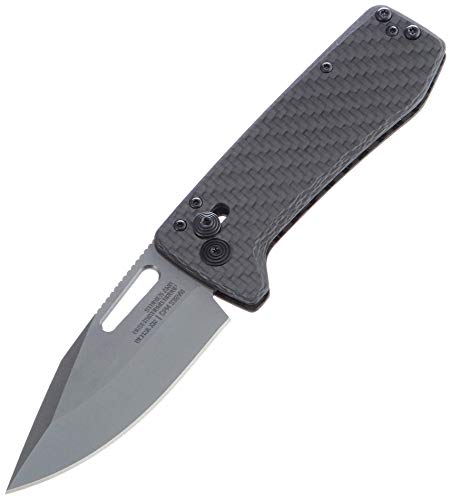 SOG Unisex – Erwachsene Ultra XR Carbon Graphite Taschenmesser, schwarz, 16,3 cm von SOG