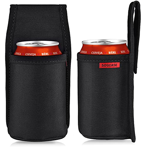 SOGCASE Getränkeholster Tragbare Wasserflasche Hülle Biertasche für Dosengetränke, Bier und mehr von SOGCASE