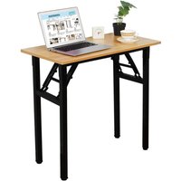Home Schreibtisch Klappbar Computertisch 80 x 40 x 75 cm pc Schreibtisch Schreibtisch Büroarbeitsplatz für Home Office Verwendung Schreibtisch von SOGES