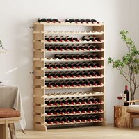 Soges - Flaschenregal Weinregal Stapelbares Weinregale 12-Tier Weinlagerung für 120 Flaschen Weinständer Flaschenständer Weinlagerschrank aus Holz, Soges - Flaschenregal Weinregal Stapelbares Weinregale 12-Tier Weinlagerung für 120 Flaschen Weinständer Flaschenständer Weinlagerschrank aus Holz, von SOGES