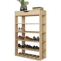 Soges Schuhregale 5 Ebenen mit Schubladen Holzschuhe Lagerregal Schuhe Organizer Schuhaufbewahrung 75x 30 x 94 cm Soges Schuhregale 5 Ebenen mit Schubladen Holzschuhe Lagerregal Schuhe Organizer Schuhaufbewahrung 75x 30 x 94 cm von SOGES