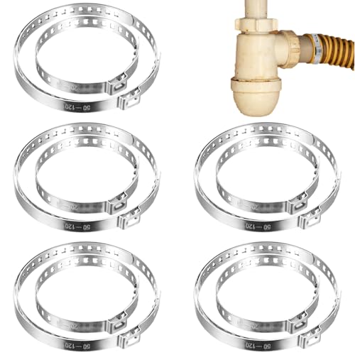 10 Stück Universal Achsmanschetten Schellen,Edelstahl Cv Schlauchschellen Set,5 Stück Große Und 5 Stück Kleine Verstellbare Klemmschelle Achsmanschette,Antriebswellenmanschette Für Die Meisten Auto 10 Stück Universal Achsmanschetten Schellen,Edelstahl Cv Schlauchschellen Set,5 Stück Große Und 5 Stück Kleine Verstellbare Klemmschelle Achsmanschette,Antriebswellenmanschette Für Die Meisten Auto von SOGHO