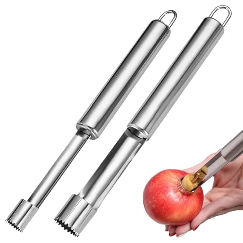 2 Stück Apfelentkerner,Apfelentkerner Apfelausstecher,Apfelausstecher,Apfelkernausstecher,Apfelstecher,Apfelausstecher Edelstahl,Apfelkernausstecher Aufhängeöse Obstentkerner Für Obst Entkernun 2 Stück Apfelentkerner,Apfelentkerner Apfelausstecher,Apfelausstecher,Apfelkernausstecher,Apfelstecher,Apfelausstecher Edelstahl,Apfelkernausstecher Aufhängeöse Obstentkerner Für Obst Entkernun von SOGHO