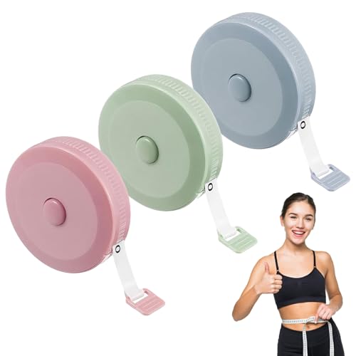 3 Stück Massband,Maßband Körper 200cm,Massband Nähbedarf,Körpermassband,Schneider Maßbandzentimetermaßband,Doppelseitiges Maßband,Wird Zum Messen Von Länge, Taille, Körpermaßen Usw. Verwendet. 3 Stück Massband,Maßband Körper 200cm,Massband Nähbedarf,Körpermassband,Schneider Maßbandzentimetermaßband,Doppelseitiges Maßband,Wird Zum Messen Von Länge, Taille, Körpermaßen Usw. Verwendet. von SOGHO