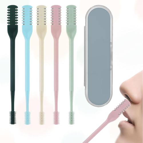 5 Stück 2-In-1 Nasenhaarschneider,Nasenhaarentferner,Doppelseitiges Nasenhaarmesser,Nasierer,Nose Hair Trimmer, Nasenhaartrimmer, Nose Trimmer Für Reisen, Geschäftsreisen 5 Stück 2-In-1 Nasenhaarschneider,Nasenhaarentferner,Doppelseitiges Nasenhaarmesser,Nasierer,Nose Hair Trimmer, Nasenhaartrimmer, Nose Trimmer Für Reisen, Geschäftsreisen von SOGHO