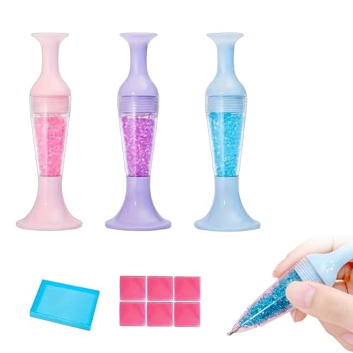 Diamond Painting Stift Zum Befüllen,3 Stück 5d Diamond Zubehör Stifte,Diamond Painting Stifte,Diamond Painting Stift,Diamond Painting Zubehör Stift,Diamond Painting Stift Zum Befüllen,Diamant Painting von SOGHO