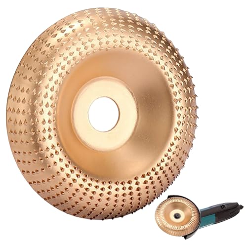 Holzschleifscheibe Winkelschleifer,Winkelschleifer Holz,Holzfräser Für Winkelschleifer,Innendurchmesser 22.2 Mm Für Winkelschleifer, Ideal Zum Holzformen, Schnitzen Und Polieren Holzschleifscheibe Winkelschleifer,Winkelschleifer Holz,Holzfräser Für Winkelschleifer,Innendurchmesser 22.2 Mm Für Winkelschleifer, Ideal Zum Holzformen, Schnitzen Und Polieren von SOGHO