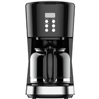 SOGO Human Technology CAF-SS-5670 Kaffeemaschine Schwarz Fassungsvermögen Tassen=12 Glaskanne, Warm von SOGO Human Technology