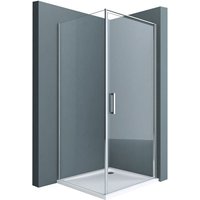 Doporro Eck-Duschkabine Eckdusche Ravenna36k 90x90x195cm Duschabtrennung inkl. 4cm flacher Duschtasse esg Sicherheitsglas Klarglas inkl. beidseitiger Doporro Eck-Duschkabine Eckdusche Ravenna36k 90x90x195cm Duschabtrennung inkl. 4cm flacher Duschtasse esg Sicherheitsglas Klarglas inkl. beidseitiger von SOGOOD