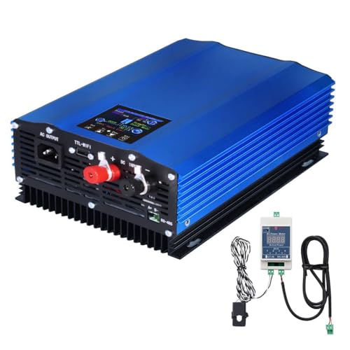 【Upgrade】 SOGTICPS 1200 W Mains Connected Inverter Power Limiter LCD DC55-90 V solar Input AC230 V Pure sine Output,Optionale WiFi-Funktion 【Upgrade】 SOGTICPS 1200 W Mains Connected Inverter Power Limiter LCD DC55-90 V solar Input AC230 V Pure sine Output,Optionale WiFi-Funktion von SOGTICPS