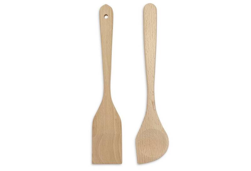 SOHFA Pfannenwender 2er Pfannenwender Set, europäisches Holz von SOHFA