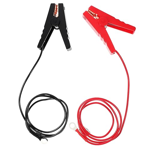 SOIMISS 1 Satz Elektrisches Zaun Verbindungskabel mit Krokodilklemmen für Farmzaun Langlebig und Installieren für Schutz von Vieh und SOIMISS 1 Satz Elektrisches Zaun Verbindungskabel mit Krokodilklemmen für Farmzaun Langlebig und Installieren für Schutz von Vieh und von SOIMISS