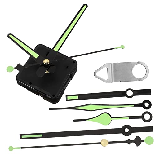 SOIMISS 1 Satz Leuchtendes Uhrwerk DIY-Uhrwerk-Set zum Leuchten Analog glühen Mechanismus klein Uhr reparaturset uhrenreparaturset Uhrwerk-Ersatzsatz Uhrwerke batteriebetrieben Plastik von SOIMISS