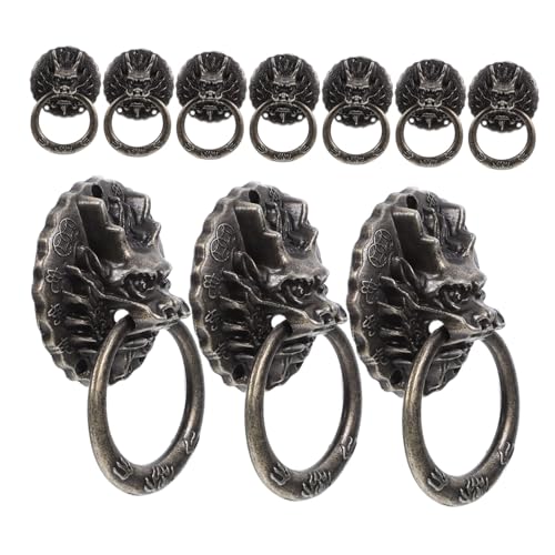 SOIMISS 1 Satz Retro Dragon Head Möbelgriff Antike Und Schrankgriffe Für Küchenschränke Und Kommoden Langlebige Und Stilvolle Mit Vintage 10 Stück SOIMISS 1 Satz Retro Dragon Head Möbelgriff Antike Und Schrankgriffe Für Küchenschränke Und Kommoden Langlebige Und Stilvolle Mit Vintage 10 Stück von SOIMISS