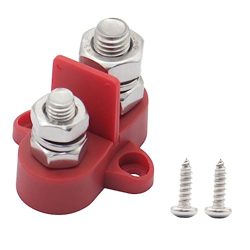 SOIMISS 1 Satz Truck Dual Power Distribution Junction Block Terminal Connector mit Isolierplatte für Lkw Wohnmobile Boote für Stromverteilung und Verkabelung SOIMISS 1 Satz Truck Dual Power Distribution Junction Block Terminal Connector mit Isolierplatte für Lkw Wohnmobile Boote für Stromverteilung und Verkabelung von SOIMISS