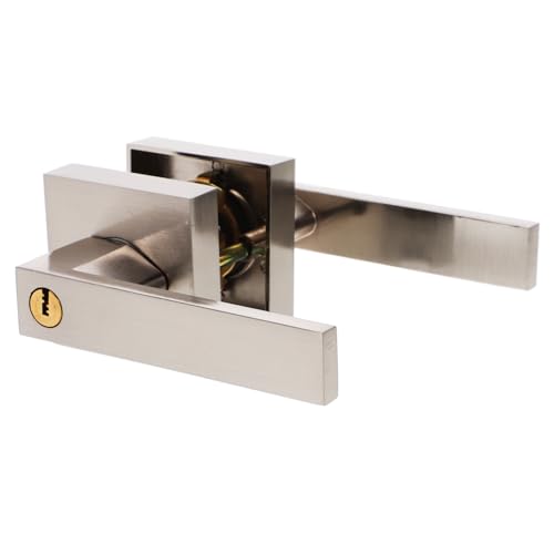 SOIMISS 1 Satz Türgriff mit Schloss Robuster Kugelgriff für Schlafzimmer oder Badezimmer Universelles Türschloss Kit für Links oder Rechtshändige Türen Elegantes Design Aluminium Einfache von SOIMISS