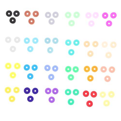 SOIMISS 1 Schachtel Bunte Polymer Clay Perlen Farben für Schmuckherstellung DIY Armbänder Bastelperlen mit Aufbewahrungsbox Weiche Spacer Perlen für Kreative Bastelprojekte und SOIMISS 1 Schachtel Bunte Polymer Clay Perlen Farben für Schmuckherstellung DIY Armbänder Bastelperlen mit Aufbewahrungsbox Weiche Spacer Perlen für Kreative Bastelprojekte und von SOIMISS