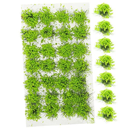 SOIMISS Künstliches Blumencluster für Selbstgemacht Landschaftsbau 28 Stück Simulierte Blumen Flexibel und Pflegeleicht für Hochzeitsdekoration und Innendekoration von SOIMISS