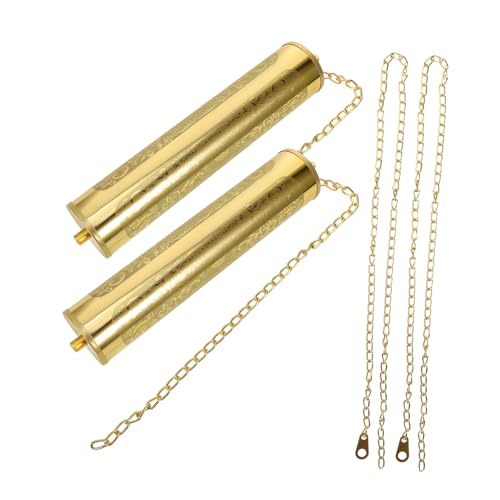 SOIMISS 1 Set Standuhr Dekorativer Hammer Uhrersatz Pendel Uhrgewicht Ersatz Uhrpendel Ersatz Hängender Uhrmechanismus Wanduhrteile Goldenes Eisen von SOIMISS