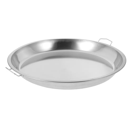 SOIMISS 1 Stück Dampfplatte mit Doppelgriffen Hitzebeständige Multifunktionsplatte für Kalte Nudeln Dampfgaren und Servieren für Küchengebrauch von SOIMISS