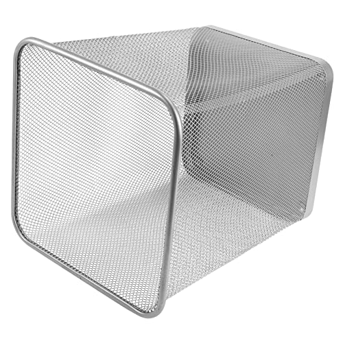SOIMISS 1 Stück Metallischer Abfalleimer für Haushalt und Büro Kleiner Papierkorb aus Rostfreiem Material Nahtloses Design für Kinderzimmer Küche Bad und SOIMISS 1 Stück Metallischer Abfalleimer für Haushalt und Büro Kleiner Papierkorb aus Rostfreiem Material Nahtloses Design für Kinderzimmer Küche Bad und von SOIMISS