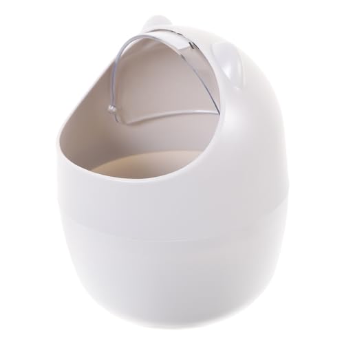 SOIMISS 1 Stück Mini-mülleimer Schreibtisch-mülleimer Süß Niedlicher Mini-desktop-mülleimer Mülleimer Badezimmer Müllcontainer Bin Waschtisch-abfallbehälter Waschtisch-mülleimer Grau P.s von SOIMISS