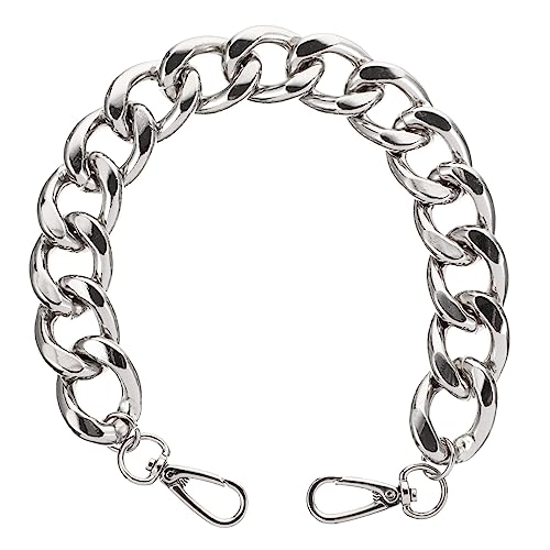 SOIMISS 1 Stück Silberne Handtaschenkette Metall Abnehmbare Bag Chain für Handtaschen Umhängetaschen und Clutches Stilvolles Zubehör für DIY Bag Designs SOIMISS 1 Stück Silberne Handtaschenkette Metall Abnehmbare Bag Chain für Handtaschen Umhängetaschen und Clutches Stilvolles Zubehör für DIY Bag Designs von SOIMISS