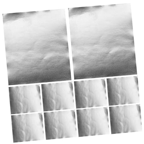 SOIMISS 10 Blatt Aluminium Reparaturfolie Hitzebeständig und Selbstklebend Langlebige Topf patches für Edelstahl kochgeschirr Pfannen Eimer und Küchengeräte Mehrfach Verwendbar von SOIMISS