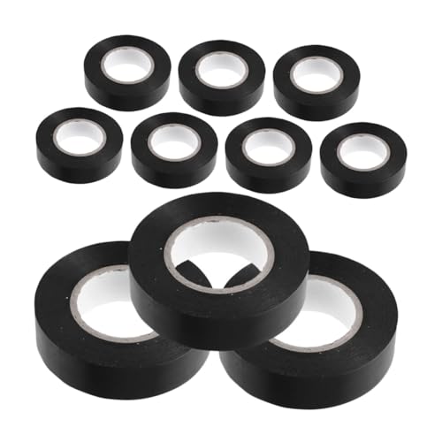 SOIMISS 10 Rollen Elektriker Isolierband PVC Hochtemperaturbeständig Korrosionsfest Elektrische Kabel Isolierung Wickelband für Auto Bau Industrie SOIMISS 10 Rollen Elektriker Isolierband PVC Hochtemperaturbeständig Korrosionsfest Elektrische Kabel Isolierung Wickelband für Auto Bau Industrie von SOIMISS