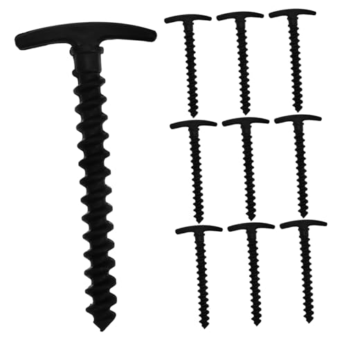 SOIMISS 10stücke Zeltheringe Aus Nylon Leicht Tragbar Hochfest Rostbeständig Für Campingzelte Strand Schlammigen Boden Grasland Einschraub-zeltheringe Mit Spiralschraube Einfach Einzubauen SOIMISS 10stücke Zeltheringe Aus Nylon Leicht Tragbar Hochfest Rostbeständig Für Campingzelte Strand Schlammigen Boden Grasland Einschraub-zeltheringe Mit Spiralschraube Einfach Einzubauen von SOIMISS