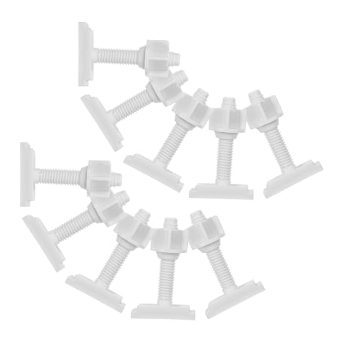 SOIMISS 10 Sätze Befestigungsbolzen Toilettensitz Wc-sitz Schrauben Kit aus Hochfestem Kunststoff Stabile Montage Ersatzteile für Lose Toilettensitze Kompatibel mit Verschiedenen Modellen SOIMISS 10 Sätze Befestigungsbolzen Toilettensitz Wc-sitz Schrauben Kit aus Hochfestem Kunststoff Stabile Montage Ersatzteile für Lose Toilettensitze Kompatibel mit Verschiedenen Modellen von SOIMISS