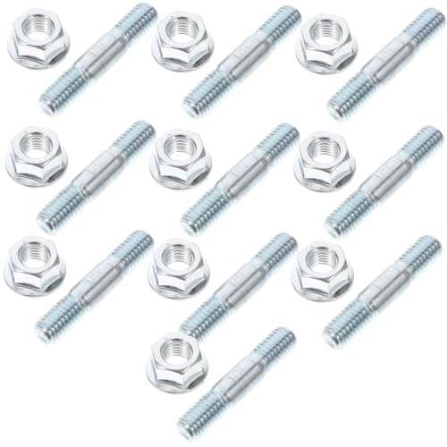 SOIMISS 10 Sätze Kettensägen Schrauben Doppelseitig Wartungsschrauben mit Muttern für Kettenschiene Metall Robust Sichere Befestigung Ersatzteile Zubehör SOIMISS 10 Sätze Kettensägen Schrauben Doppelseitig Wartungsschrauben mit Muttern für Kettenschiene Metall Robust Sichere Befestigung Ersatzteile Zubehör von SOIMISS