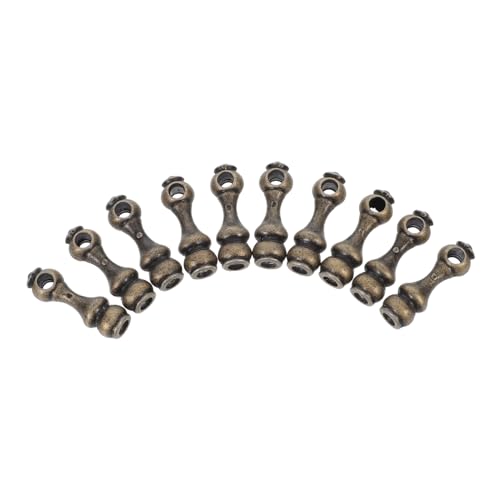 SOIMISS 10 Stcs Round Loch Alloy Metall-stecker Multifunktional Möbelhardware Für Schrank Stylish End Caps Möbelanschlüsse Für Schränke von SOIMISS