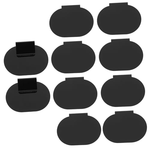 SOIMISS 10 Stück Abwischbare Kleine Schwarze Preisschild klammern aus Wiederverwendbare Etikettenhalter für Körbe und Regale Vielseitig Einsetzbar zur Warenkennzeichnung im Haushalt und SOIMISS 10 Stück Abwischbare Kleine Schwarze Preisschild klammern aus Wiederverwendbare Etikettenhalter für Körbe und Regale Vielseitig Einsetzbar zur Warenkennzeichnung im Haushalt und von SOIMISS