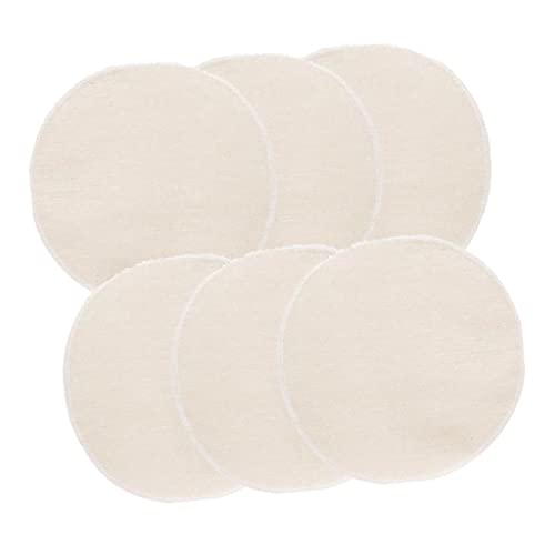 SOIMISS 10 Stück Dampftuch Brötchen Dampfgarer dampfendes Tuch Antihaft-Dampfpad Stoff Wattepads Dampferkleidung Baumwollgaze Dampfertuch Antihaft-Tuch Dampfpads Beige von SOIMISS