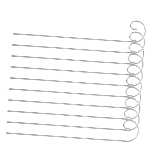 SOIMISS 10 Stück Hirtenhaken Robustem Metall für Außenbereich Stabile Gartenhalter für Vogelhäuser Pflanzenschilder und Laternen Dekorative Gartenaccessoires für Pflanzen SOIMISS 10 Stück Hirtenhaken Robustem Metall für Außenbereich Stabile Gartenhalter für Vogelhäuser Pflanzenschilder und Laternen Dekorative Gartenaccessoires für Pflanzen von SOIMISS