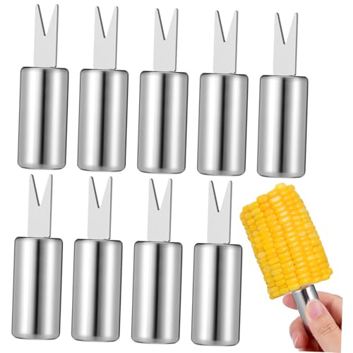 SOIMISS 10 Stück Obstgabeln Maisgabeln für Bbq und Partys Ergonomisches Design Leicht zu Reinigen für Früchte und Snacks für Familienfeiern und Cafés SOIMISS 10 Stück Obstgabeln Maisgabeln für Bbq und Partys Ergonomisches Design Leicht zu Reinigen für Früchte und Snacks für Familienfeiern und Cafés von SOIMISS