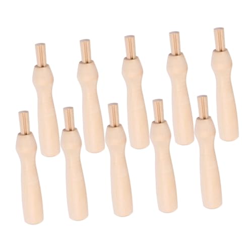 SOIMISS 10 Stück Stechwerkzeug Filz Nähen Anfänger Wolle Nadelgriffe Stick Stanznadelgriff Kleine Große Werkzeuge Sticknadelgriffe Stechnadelgriff Bastelholz Hellbraun SOIMISS 10 Stück Stechwerkzeug Filz Nähen Anfänger Wolle Nadelgriffe Stick Stanznadelgriff Kleine Große Werkzeuge Sticknadelgriffe Stechnadelgriff Bastelholz Hellbraun von SOIMISS