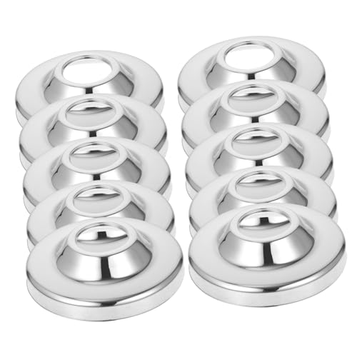 SOIMISS 10 Stück Teiliges Edelstahl Deko Abdeckkappen für Wasserhahn Ventil Rosetten Runde Form Wandloch Abdeckung Rostfrei Präzise Passform für Sanitärinstallationen SOIMISS 10 Stück Teiliges Edelstahl Deko Abdeckkappen für Wasserhahn Ventil Rosetten Runde Form Wandloch Abdeckung Rostfrei Präzise Passform für Sanitärinstallationen von SOIMISS