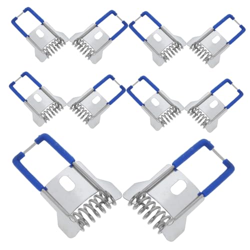 SOIMISS 10 Stück Teiliges Einbauleuchten Clips Federklemmen Einfache Installation Geeignet für Wohnräume Büros Hotels Langlebige Befestigung für LED Downlight Deckenlampen von SOIMISS