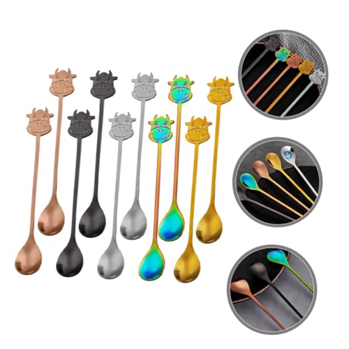 SOIMISS 10 Stück Teiliges Kaffeelöffel mit Langem Griff Glatte Oberfläche Spülmaschinenfest Praktischer Portionierlöffel für Kaffee Milchtee Komfortabel und Langlebig SOIMISS 10 Stück Teiliges Kaffeelöffel mit Langem Griff Glatte Oberfläche Spülmaschinenfest Praktischer Portionierlöffel für Kaffee Milchtee Komfortabel und Langlebig von SOIMISS