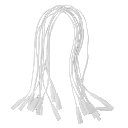 SOIMISS 10 Stück Teiliges Lampen-verlängerungskabel mit Stecker Ersatz-netzkabel für Led-röhrenlampen Sichere Verbindung und Flexible Installation für Led-beleuchtungssysteme von SOIMISS
