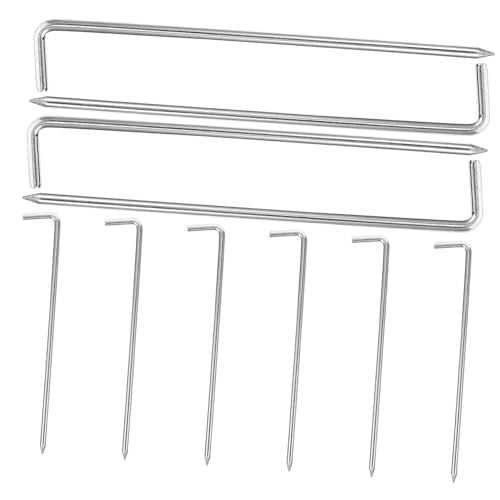 SOIMISS 10 Stück Teiliges Metall Zelt Heringe Form mit Spitzem Ende Windfeste Zeltnägel aus Weiß Verzinktem für Bodenarten Robust und Langlebig für Camping und Outdoor Einsätze SOIMISS 10 Stück Teiliges Metall Zelt Heringe Form mit Spitzem Ende Windfeste Zeltnägel aus Weiß Verzinktem für Bodenarten Robust und Langlebig für Camping und Outdoor Einsätze von SOIMISS