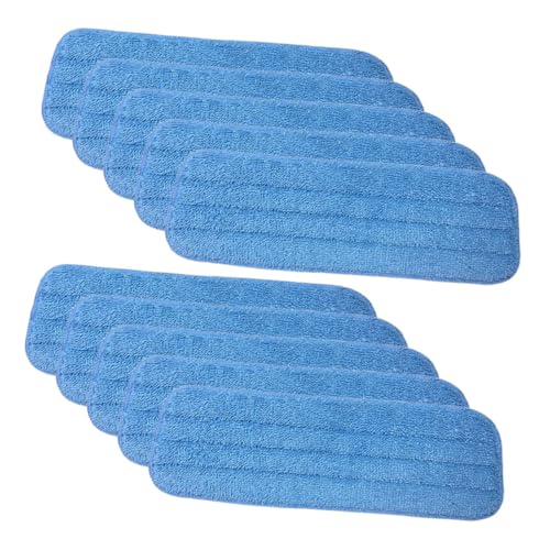 SOIMISS 10 Stück Teiliges Mikrofaser Wischmopp-pads Waschbar Wiederverwendbar Hochsaugfähig Ersatzpads für Feucht Trockenreinigung Vielseitig Geeignet für Flachmopp Bodenpflege SOIMISS 10 Stück Teiliges Mikrofaser Wischmopp-pads Waschbar Wiederverwendbar Hochsaugfähig Ersatzpads für Feucht Trockenreinigung Vielseitig Geeignet für Flachmopp Bodenpflege von SOIMISS