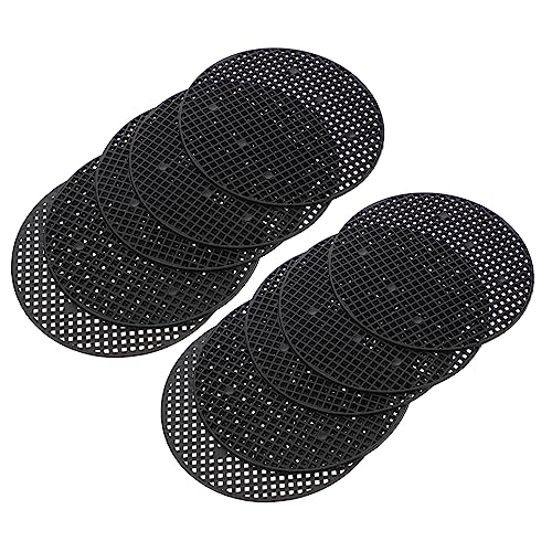 SOIMISS 10 Stück Teiliges Pe Pflanzloch Mesh Pad Langlebiges Nicht Verformbares Bonsai Bodengitter Verhindert Bodenaustritt Wiederverwendbar Geeignet für Blumentöpfe mit Ablaufloch von SOIMISS